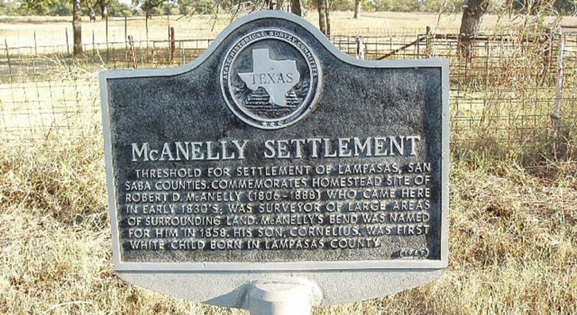 McAnelly Settlement, Bend, Texas