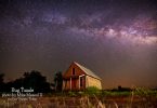 Bug Tussle with Milky Way by Mike Mezeul II