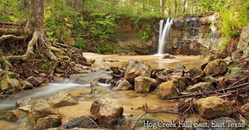 Hog Creek Falls in Jasper County by Jonathan Gerland