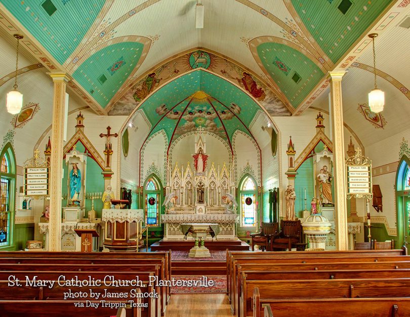 St. Mary's Catholic in Plantersville by James Smock