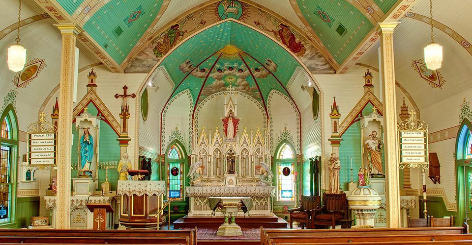 St. Mary's Catholic in Plantersville by James Smock