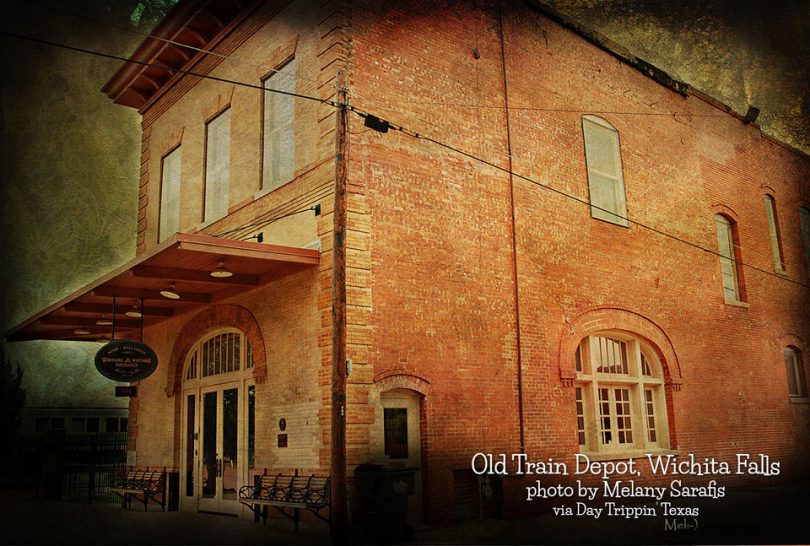 Old Train Depot in Wichita Falls by Melany Sarafis