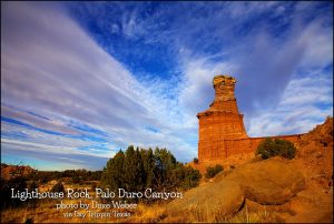 Lighthouse Rock, Palo Duro by Dave Weber