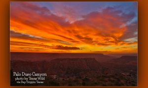 Palo Duro Canyon at sunrise by Texas Wild