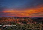 Palo Duro Canyon sunset by Scott Booth