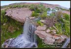 The Falls at River Fall by Palo Duro by Greg Dodson