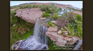 The Falls at River Fall by Palo Duro by Greg Dodson