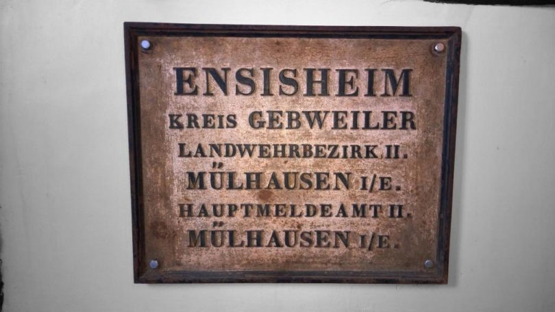 Plaque at Steinbach House in Castroville